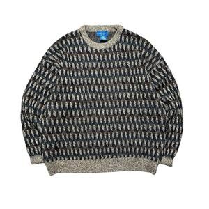 Vintage Mens Towncraft Acrylic Sweater Size Large